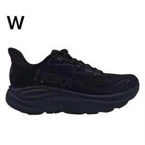 Hoka one oneClifton10 women’s All-Black Athletic Sneakers soft for long day ues